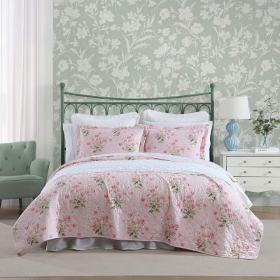 Laura Ashley Veronicas Bouquet Quilt Set