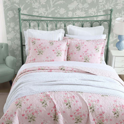 Laura Ashley Veronicas Bouquet Quilt Set