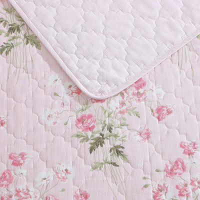 Laura Ashley Veronicas Bouquet Quilt Set