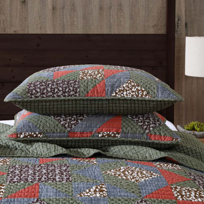 Eddie Bauer Block Patchwork Quilt Set