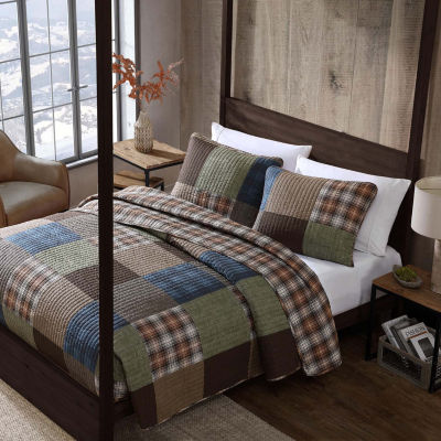 Eddie Bauer Classic Patchwork Quilt Set