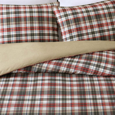 Eddie Bauer Astoria Plaid Duvet Cover Set