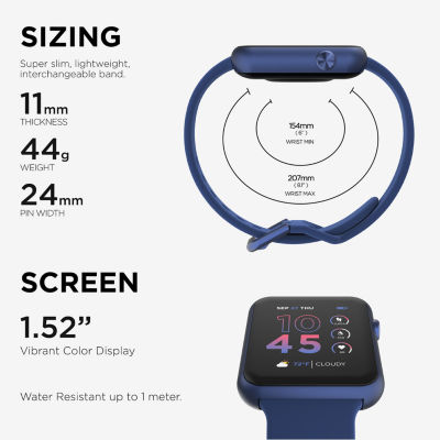 Itouch Air 4 Unisex Adult Blue Smart Watch Ta4m01-K06