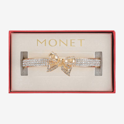 Monet Jewelry Bow Bangle Bracelet