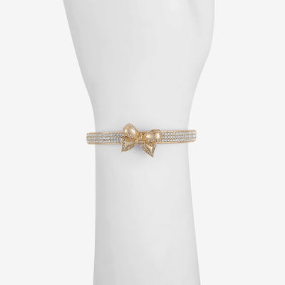 Monet Jewelry Bow Bangle Bracelet