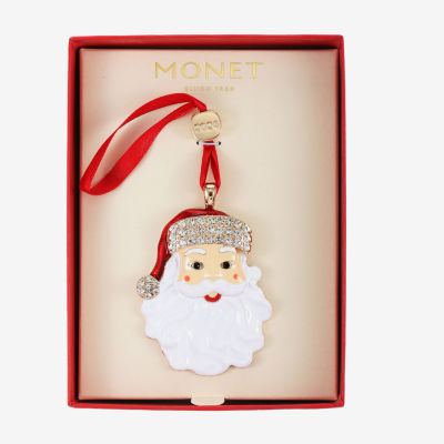 Monet Jewelry Santa Christmas Ornament