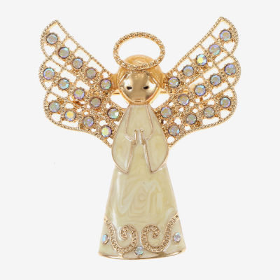 Monet Jewelry Angel Glass Pin