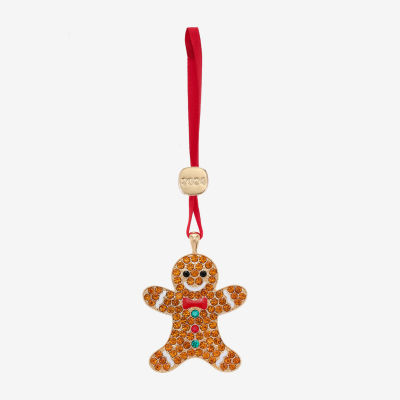 Monet Jewelry Gingerbread Man Christmas Ornament