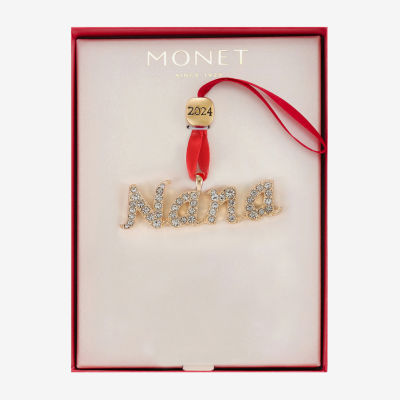 Monet Jewelry Nana Christmas Ornament