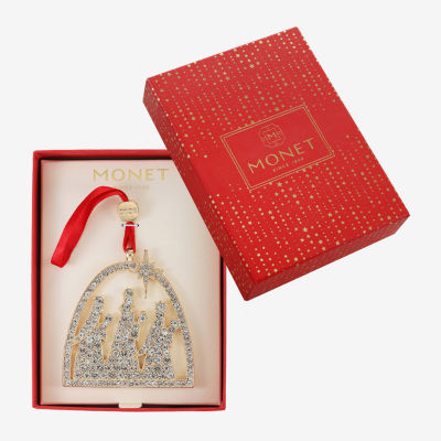 Monet Jewelry Nativity Christmas Ornament