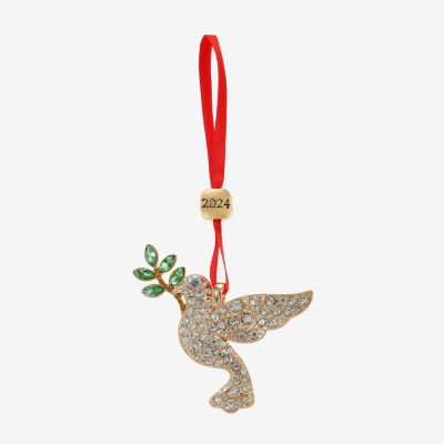 Monet Jewelry Dove Christmas Ornament