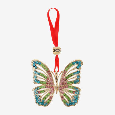 Monet Jewelry Butterfly Christmas Ornament