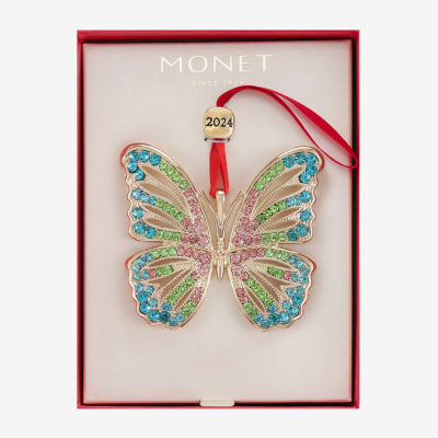 Monet Jewelry Butterfly Christmas Ornament