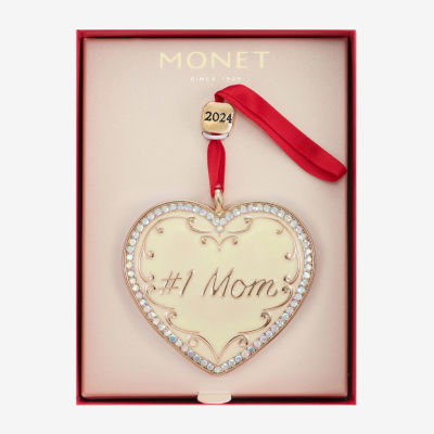 Monet Jewelry #1 Mom Christmas Ornament