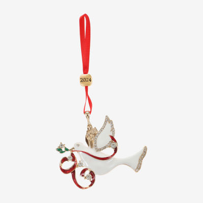Monet Jewelry Dove Christmas Ornament