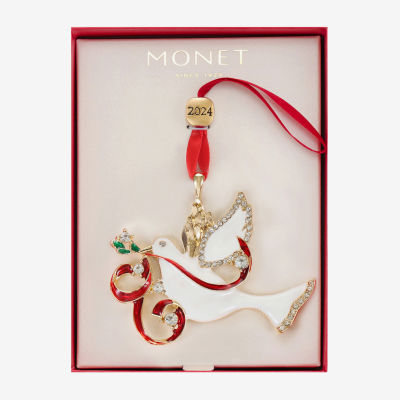 Monet Jewelry Dove Christmas Ornament