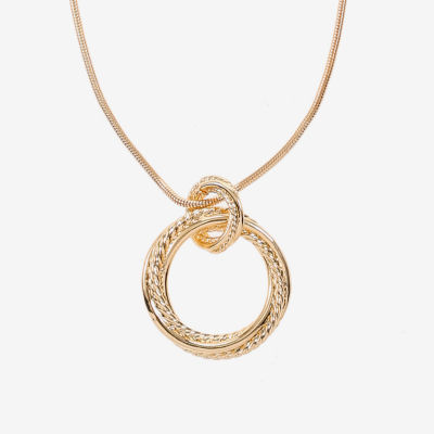 Monet Jewelry Womens Zinc Pendant Necklaces