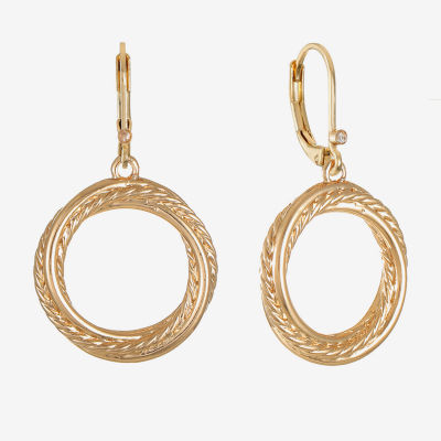 Monet Jewelry Round Drop Earrings