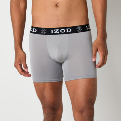 IZOD Stretch Mens 6 Pack Boxer Briefs