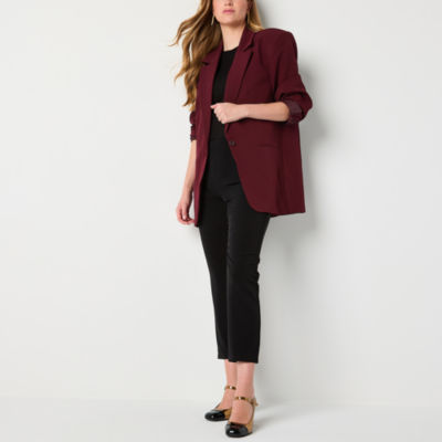 Worthington Womens Boxy Fit Blazer