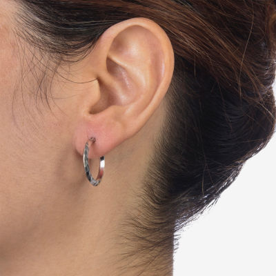 Womens Cubic Zirconia Sterling Silver Ball 3 Pair Earring Set
