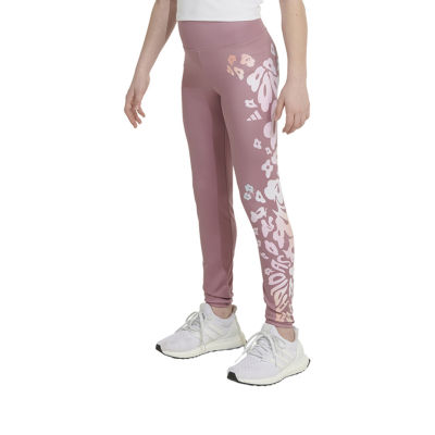 adidas Big Kid Girls Mid Rise Active Full Length Leggings