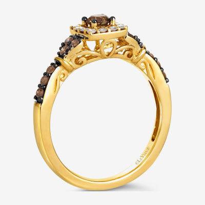 Le Vian® Ring featuring Chocolate Diamonds® Nude Diamonds™ set in 14K Honey Gold