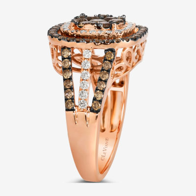 Le Vian® Ring featuring Chocolate Diamonds® Nude Diamonds™ set in 14K Strawberry Gold