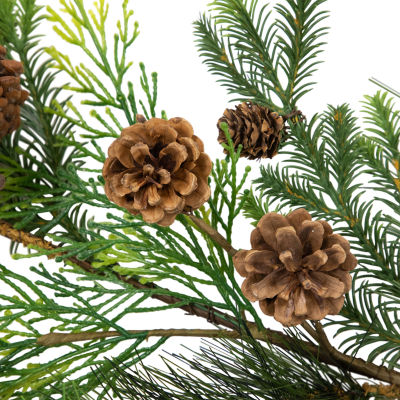 Northlight Jingle Bells And Pinecones Indoor Christmas Garland