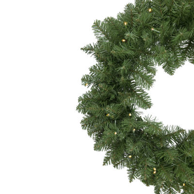 Northlight Whitmire Pine Indoor Pre-Lit Christmas Wreath