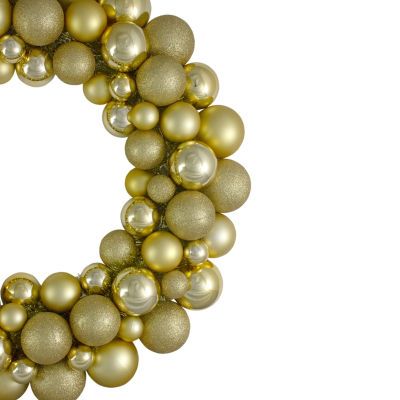 Northlight Shatterproof Ball Wreath