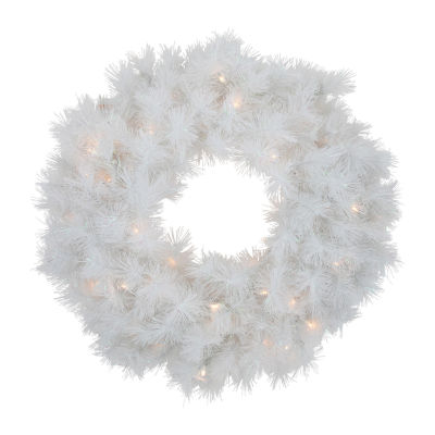 Northlight Alaskan Pine Indoor Pre-Lit Christmas Wreath