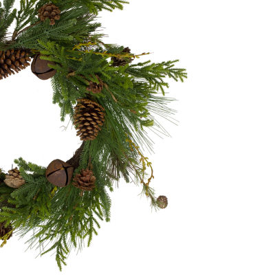 Northlight 30in Pinecone Unlit Indoor Christmas Wreath