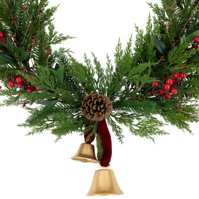 Northlight Cypress And Pine Indoor Christmas Wreath