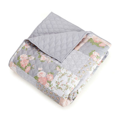 Modern Heirloom La Flor 3-pc. Reversible Quilt Set