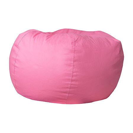 Duncan Bean Bag Chair, One Size, Pink