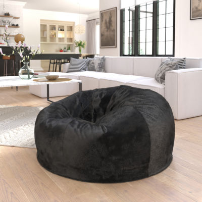 Duncan Furry Bean Bag Chair