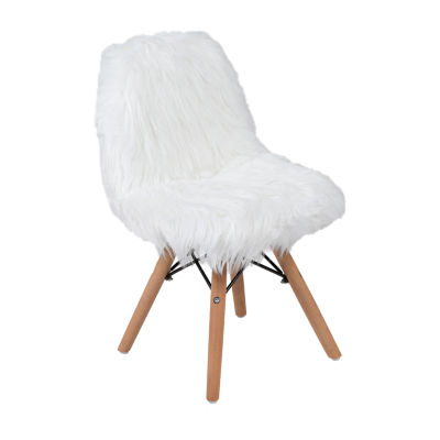 Zula Shaggy Dog Accent Chair for Kids