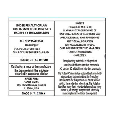 ProLounger Smith Wall Hugger Recliner in Stain Resistant Microfiber with Ultra Padded Armrests