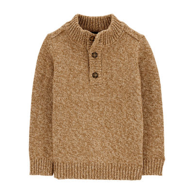 Carter's Toddler Boys Mock Neck Long Sleeve Pullover Sweater