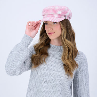 JS Jessica Simpson Houndstooth Cabby Womens Cadet Hat, Color  display picture 1