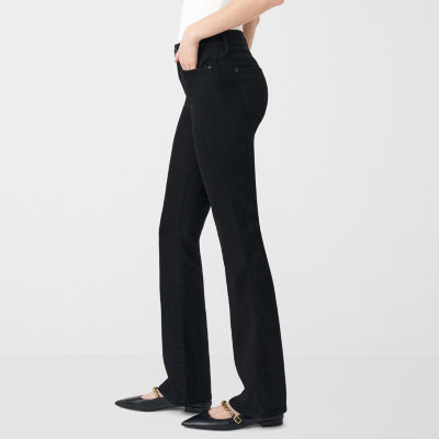 RM Rebecca Minkoff Womens Mid Rise Flare Leg Jean