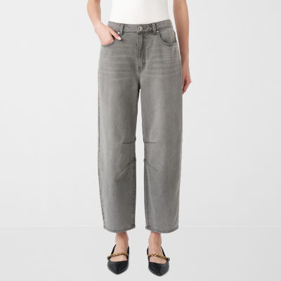 RM Rebecca Minkoff Womens High Rise Barrel Jean