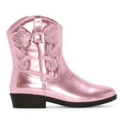 Thereabouts Little & Big Kid Girls Catalina Flat Heel Cowboy Boots