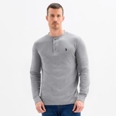 Polo Thermal Mens Long Sleeve Classic Fit Henley Shirt