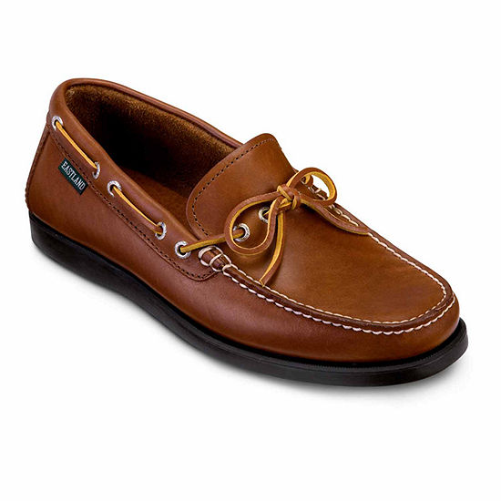 Eastland® Yarmouth Mens Leather Slip Ons, Color: Tan - JCPenney