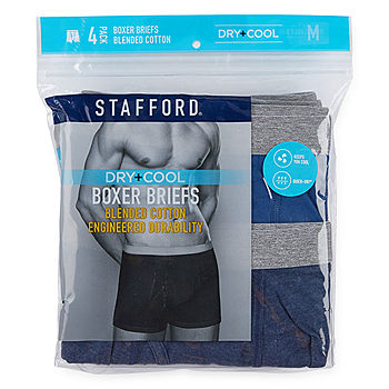 NWOT Stafford Dri & Cool Large Briefs - Size Large. 36-38
