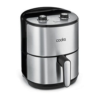 Cooks 6 Quart Air Fryer Touchscreen 22323 22323C, Color: Stainless