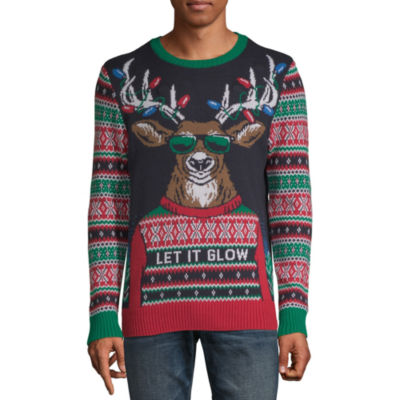 Jcpenney ugly christmas outlet sweater mens