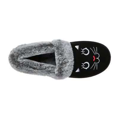 Skechers Bobs Womens Too Cozy Meow Pajamas Slip-On Shoe